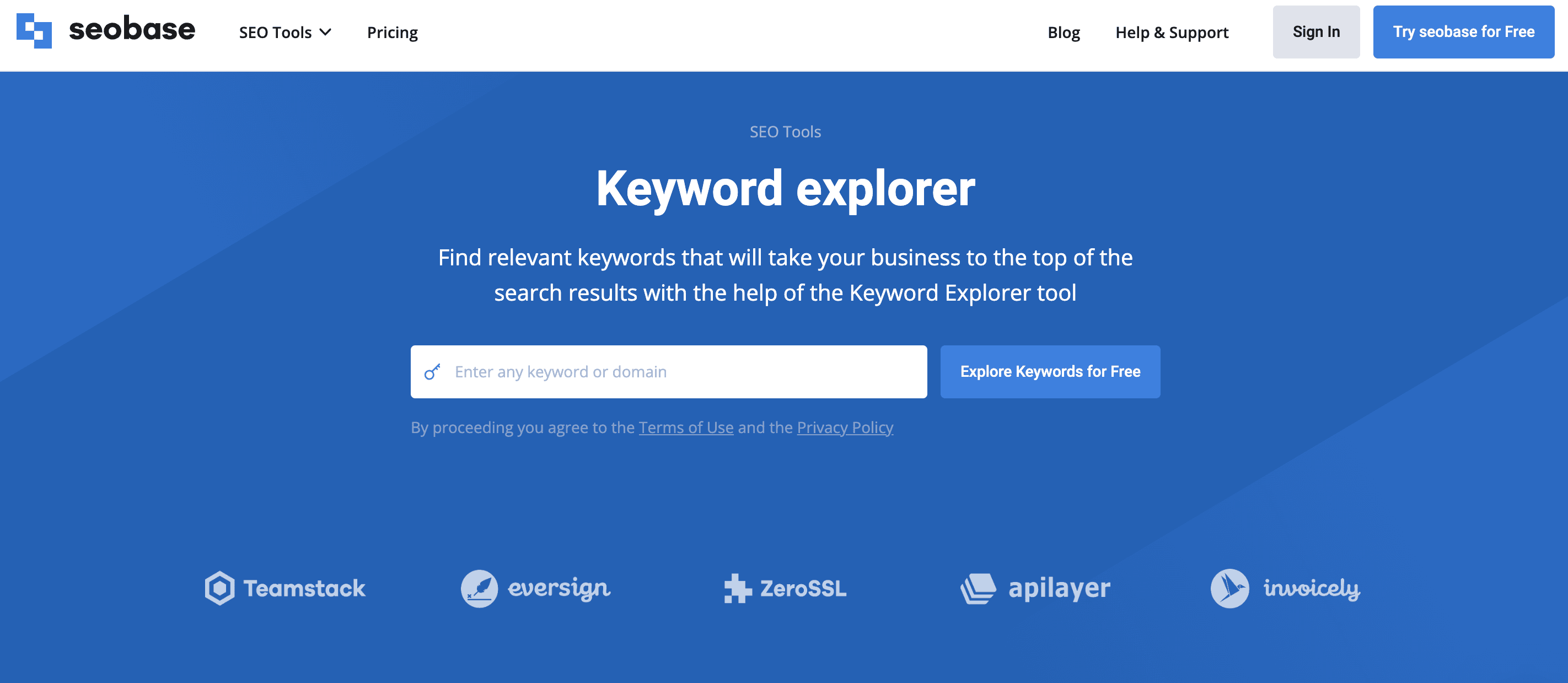 the best SEO keyword explorer tool